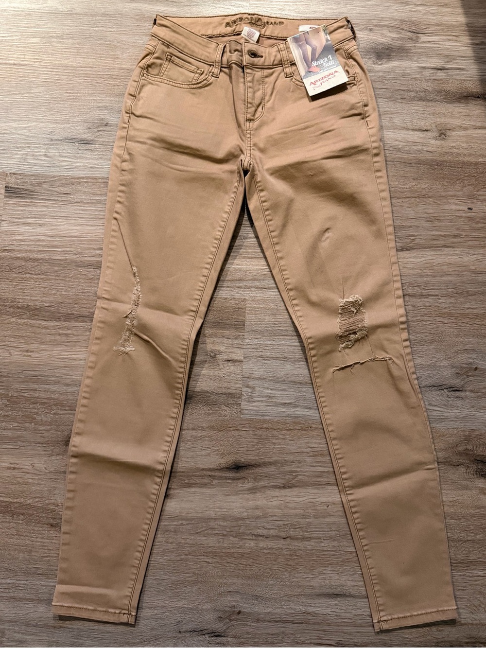Arizona Jean Company Camel Tan Jegging Pants